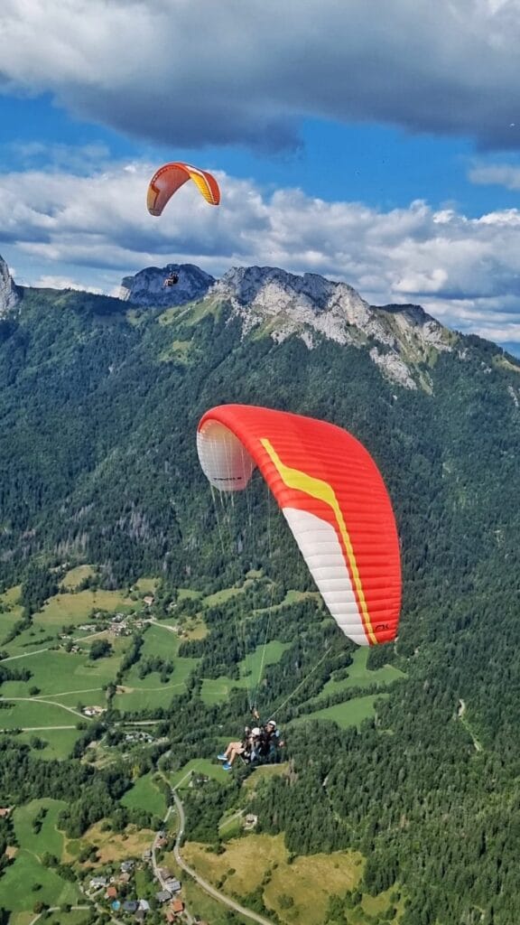 Vol biplace Zephyr Parapente