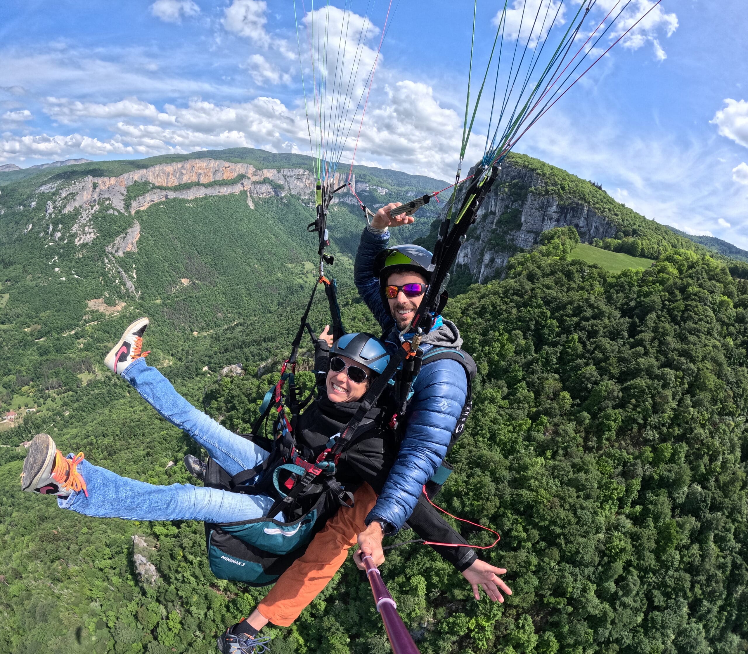 Baptême parapente Zéphyr Vercors